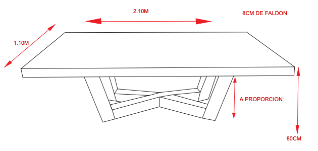 MESA DE COMEDOR ROXANA