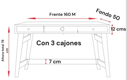 Escritorio de Madera